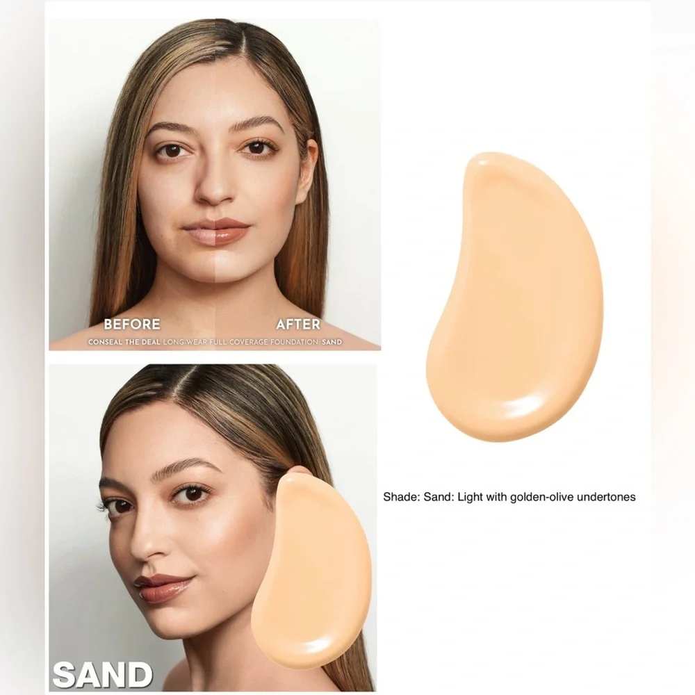 $39 Retail NIB Lawless Conseal The Deal Long Wear Full Coverage Foundation - Picture 4 of 8